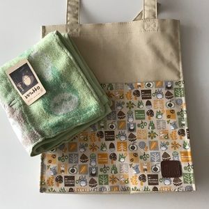 Totoro Tote and Hand Towel
